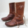 Handmade medieval leather boots for men