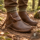 MEDIEVAL LEATHER SHOES VIKING