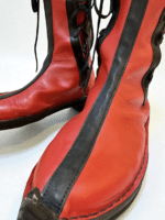 Men’s medieval leather boots for Viking outfit