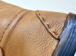 leather LARP boots for Viking costume