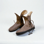 Handmade Renaissance boots made from genuine leather