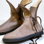 Renaissance leather boots for medieval festival outfit