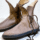Renaissance leather boots for medieval festival outfit