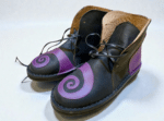 Leather Viking footwear for LARP