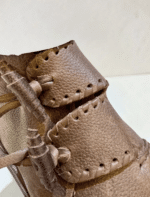 Rustic renaissance shoes handmade for cosplay and theater