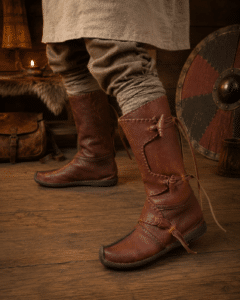 Viking Leather Boots - AurelianPath MEDIEVAL LEATHER BOOTS