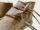 Medieval men's leather shoes – stitching detail